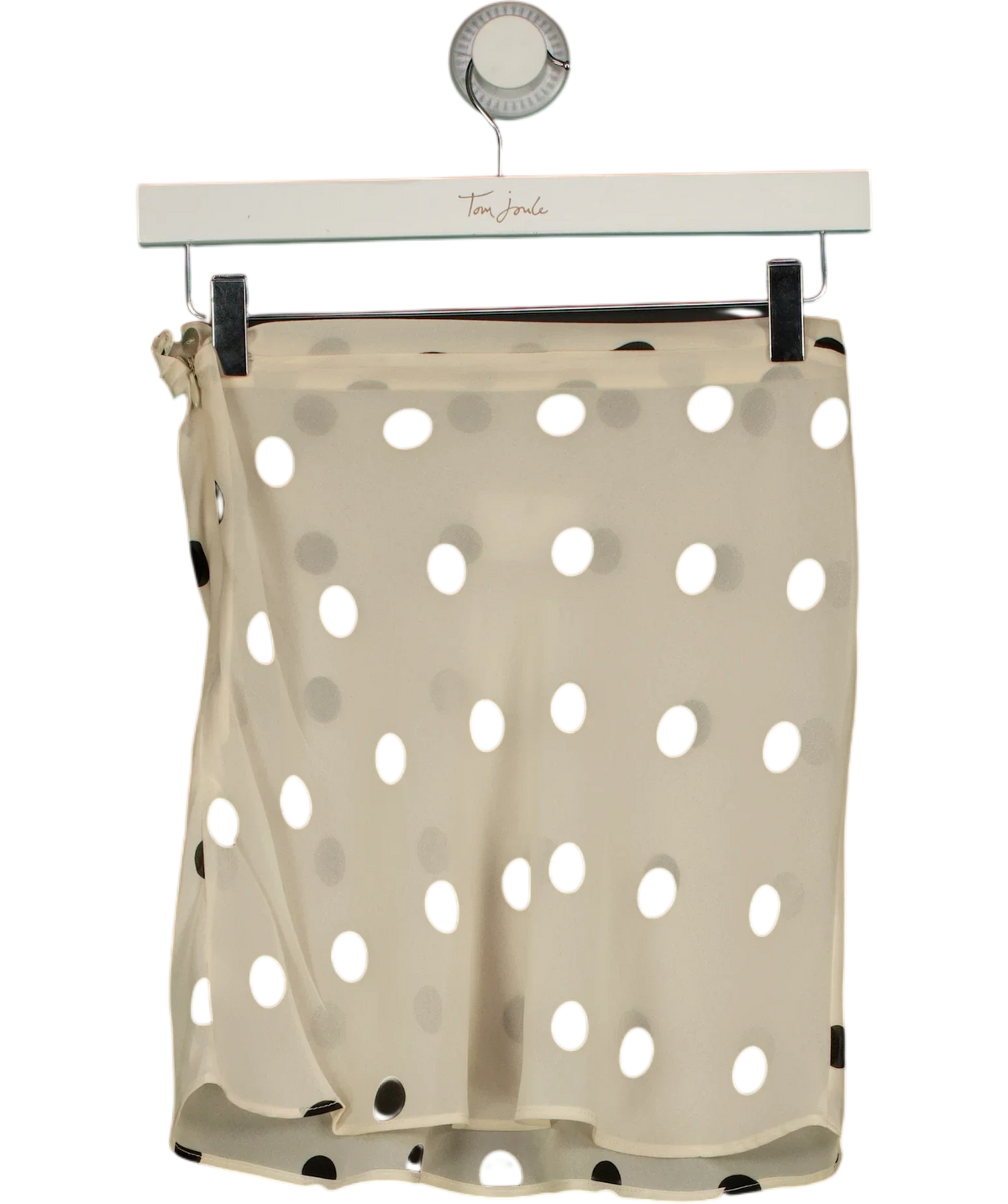Susa Musa Cream Meadow Skirt, size UK XS — back