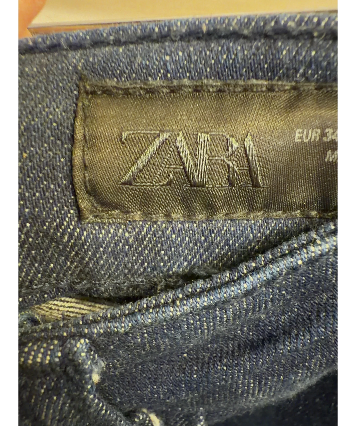 ZARA dark blue Colour, size UK 6 — detail