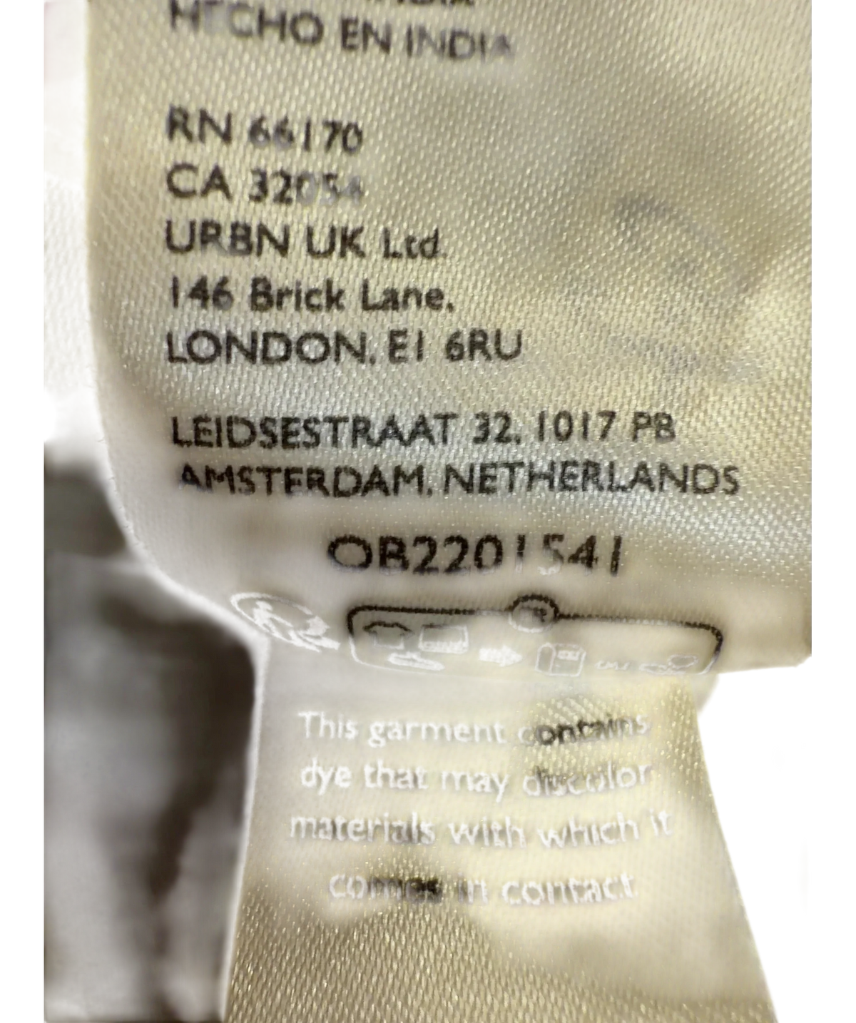 We The Free Beige Colour, size UK 4 — fabric detail