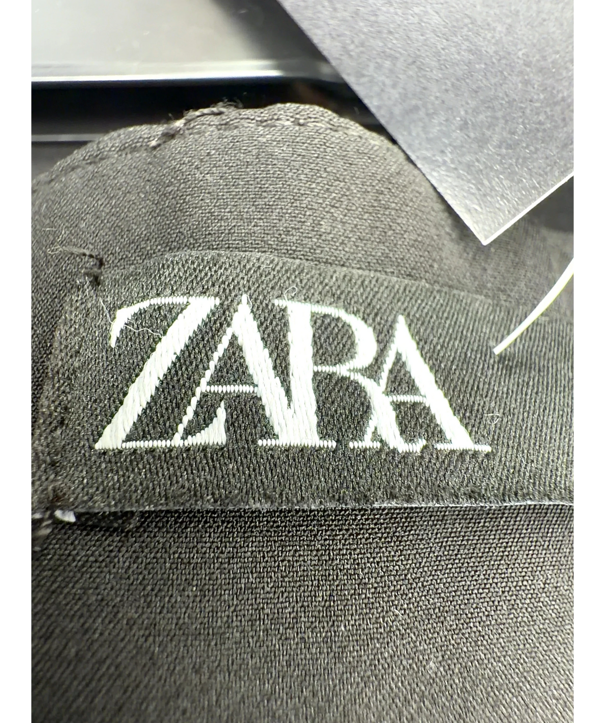 ZARA Black Colour, size UK XS — detail