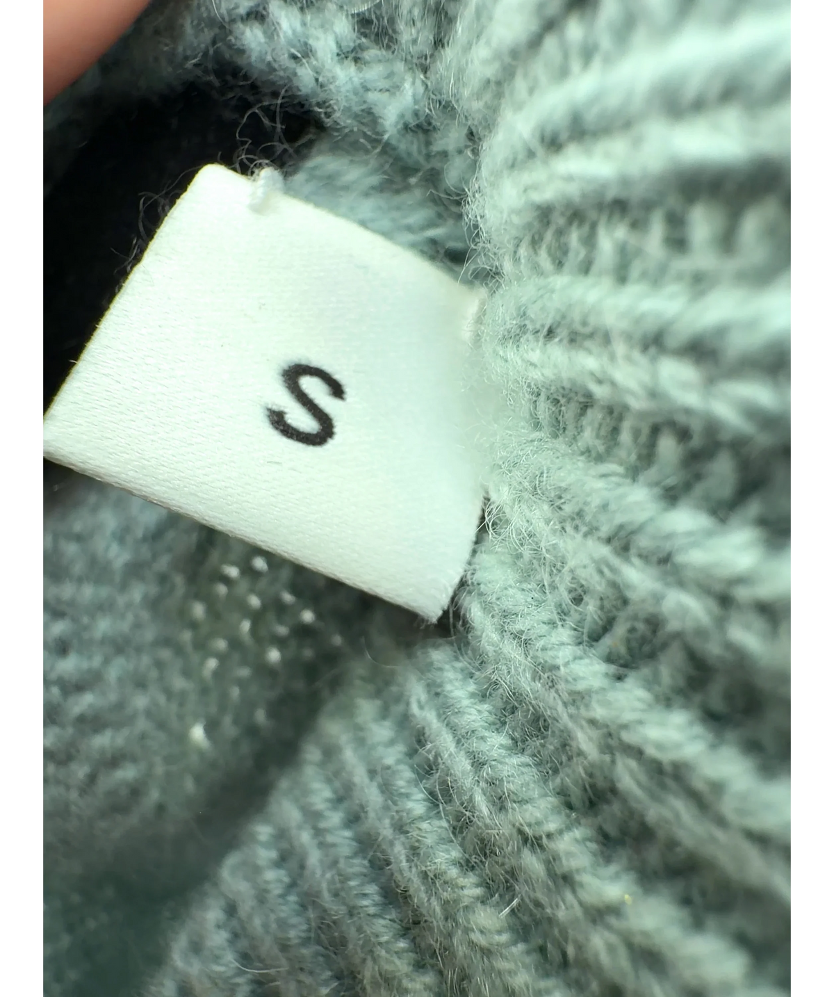 Allude Green Colour, size UK S — care label