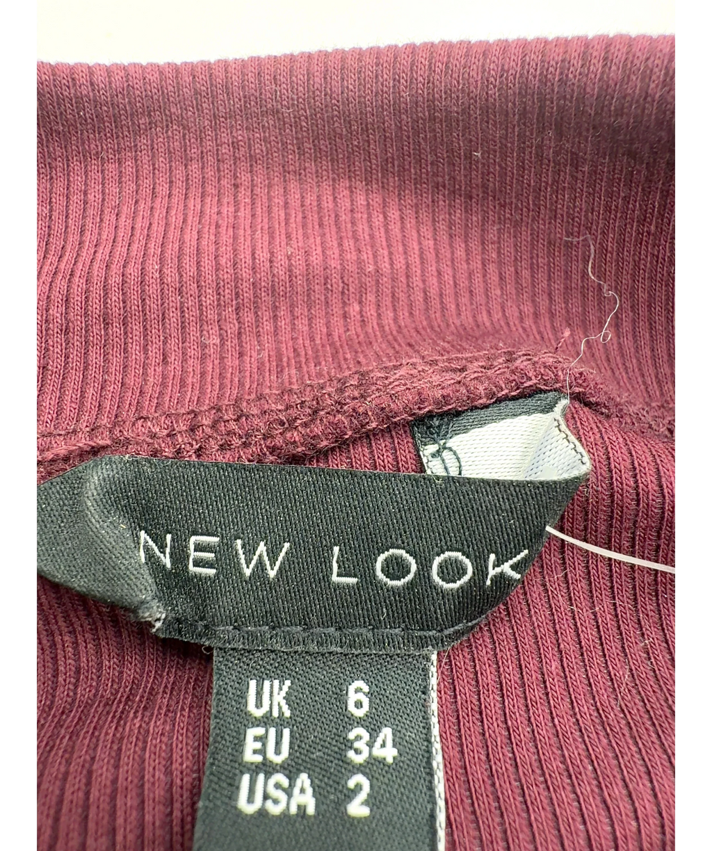 New Look burgundy Colour, size UK 6 — detail