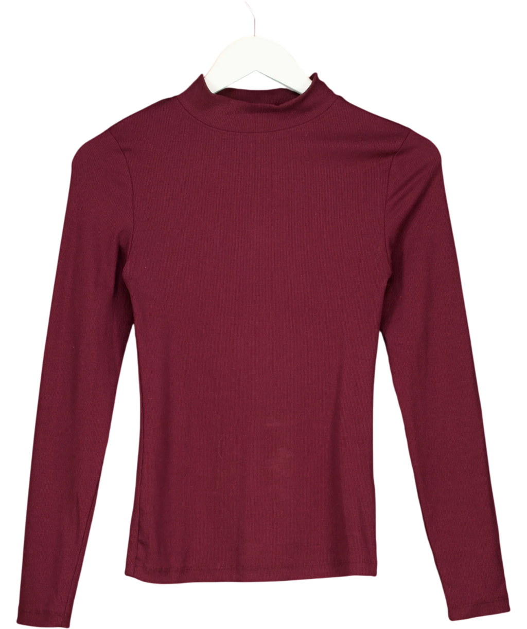 New Look burgundy Colour, size UK 6 — front