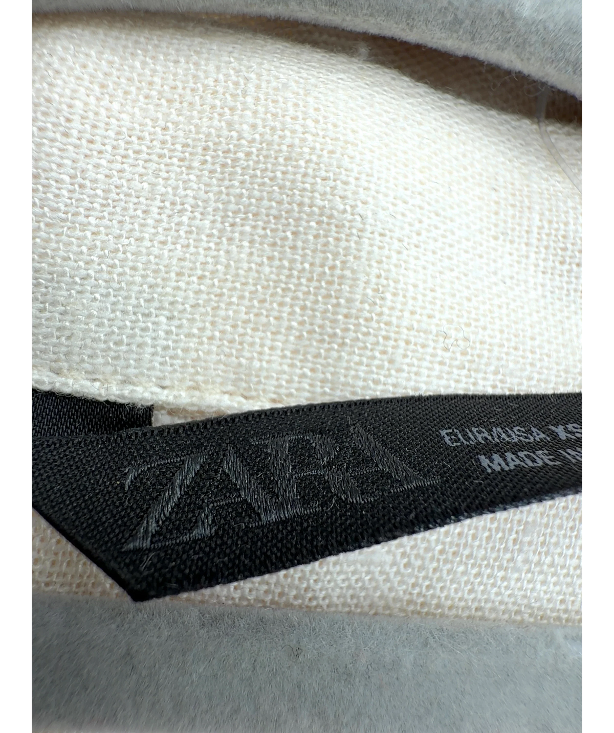 ZARA Cream Colour, size UK XS — detail