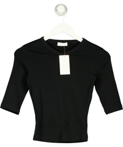 Kookai Black Jac Vee Top, size UK 6 — front