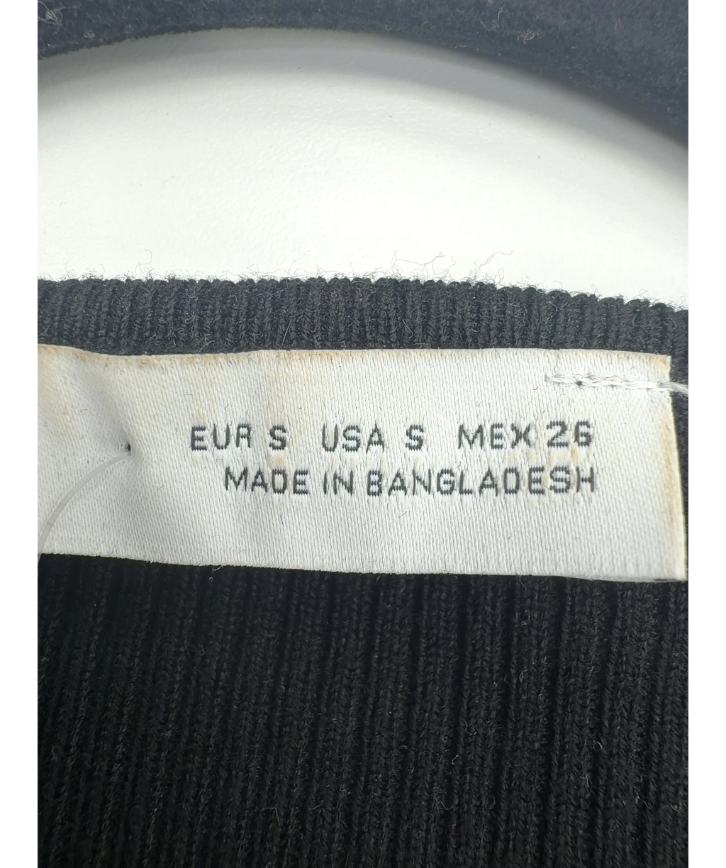 ZARA Black Colour, size UK S — care label