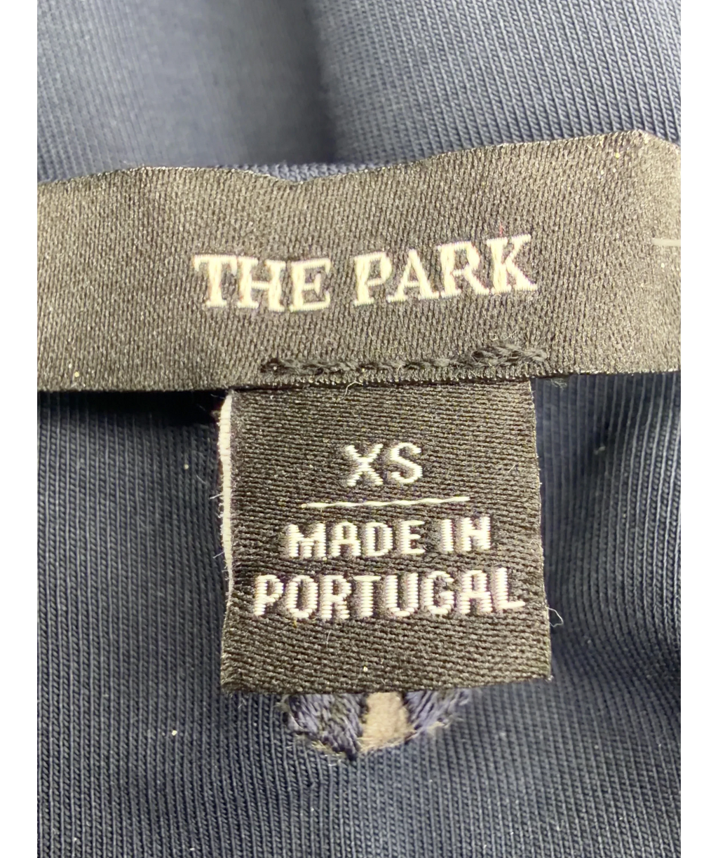 THE PARK Grey Penny Bodysuit, size UK XS — care label