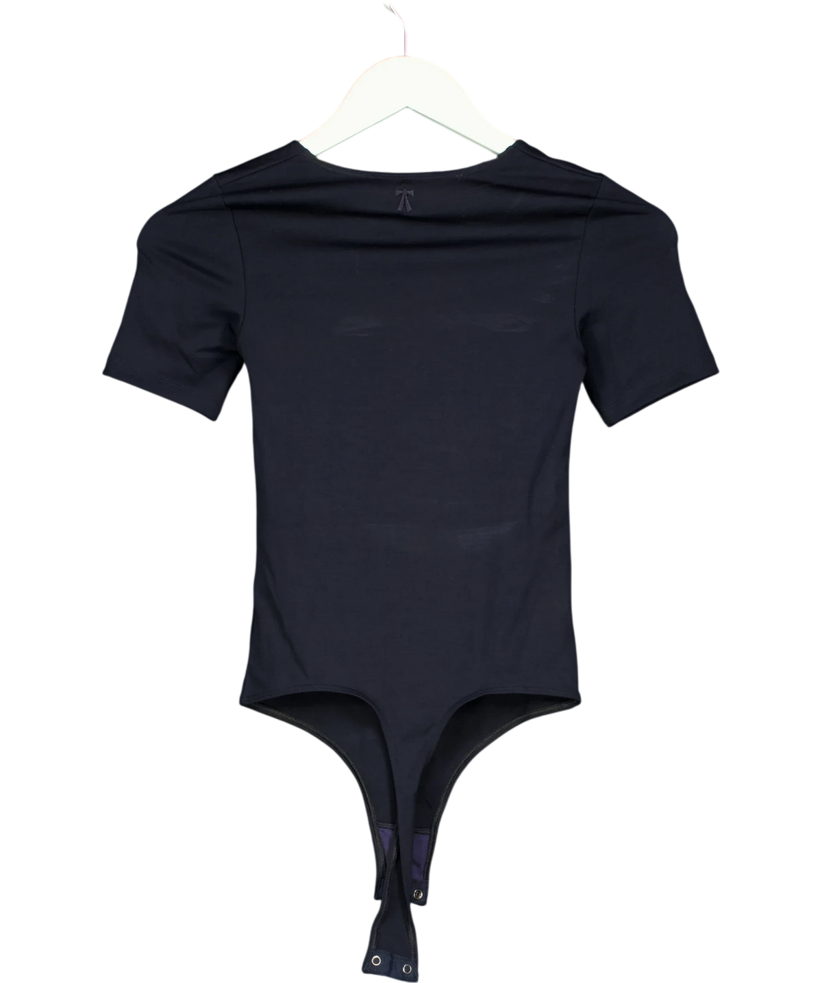 THE PARK Grey Penny Bodysuit, size UK XS — back