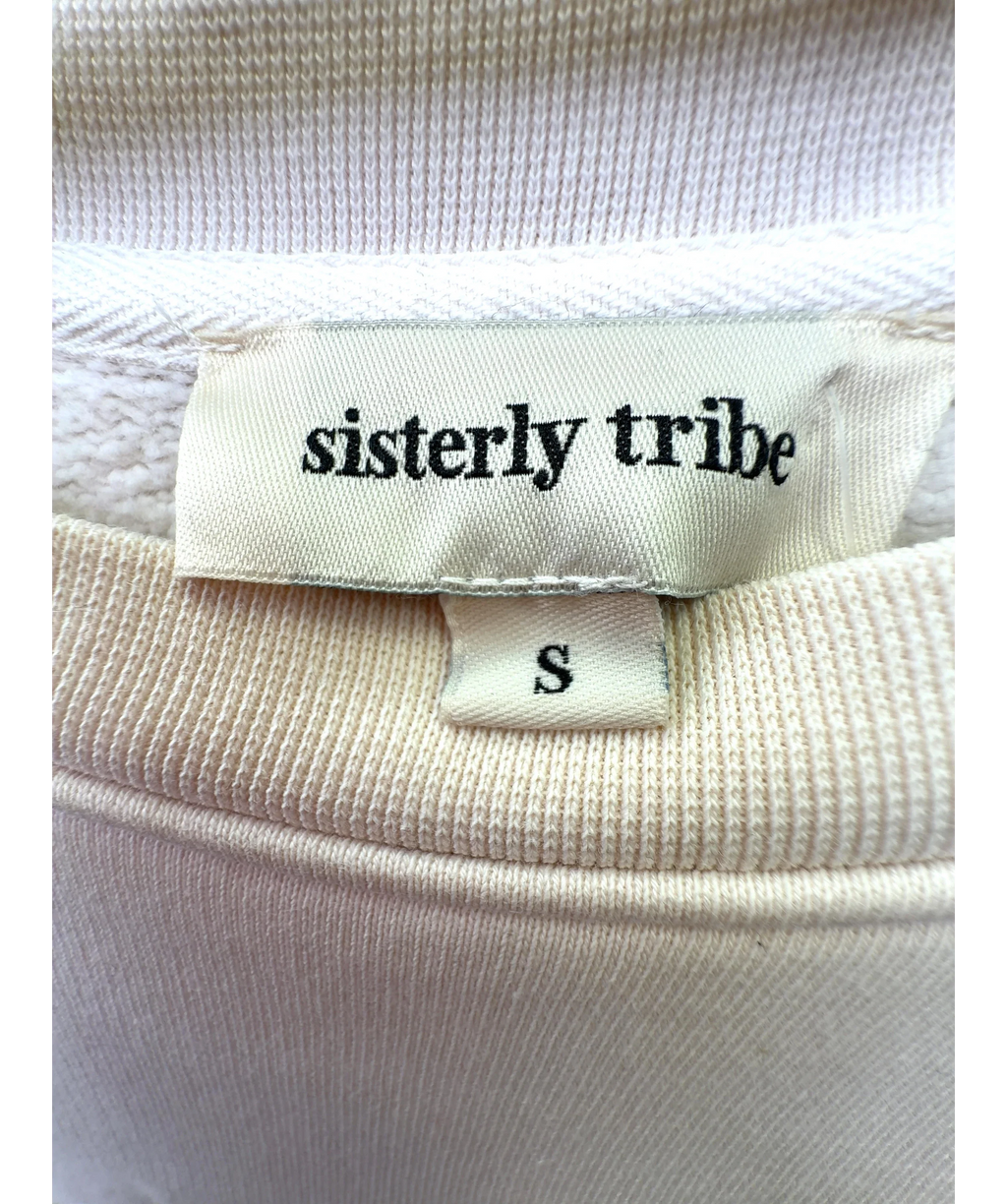 SISTERLY TRIBE Cream Colour, size UK S — detail
