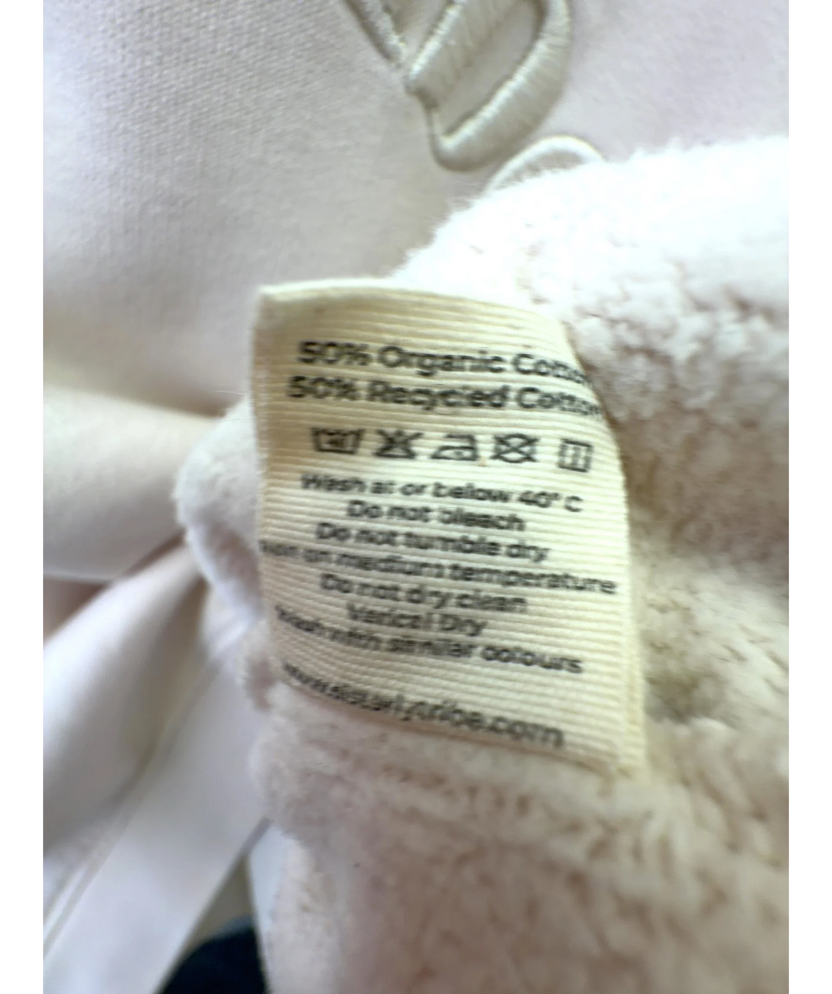 SISTERLY TRIBE Cream Colour, size UK S — label