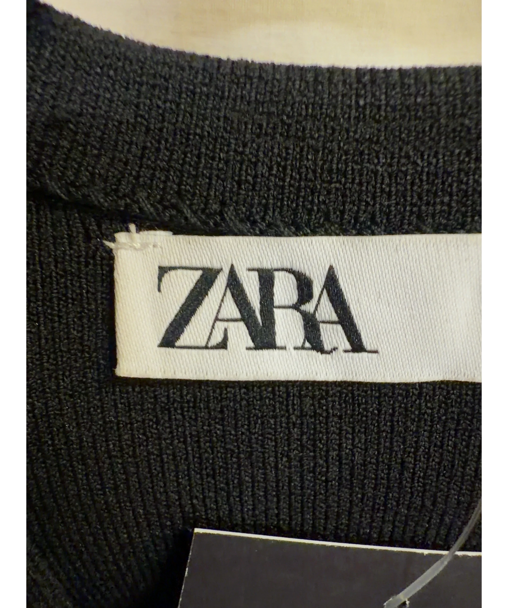 ZARA Black Colour, size UK S — detail