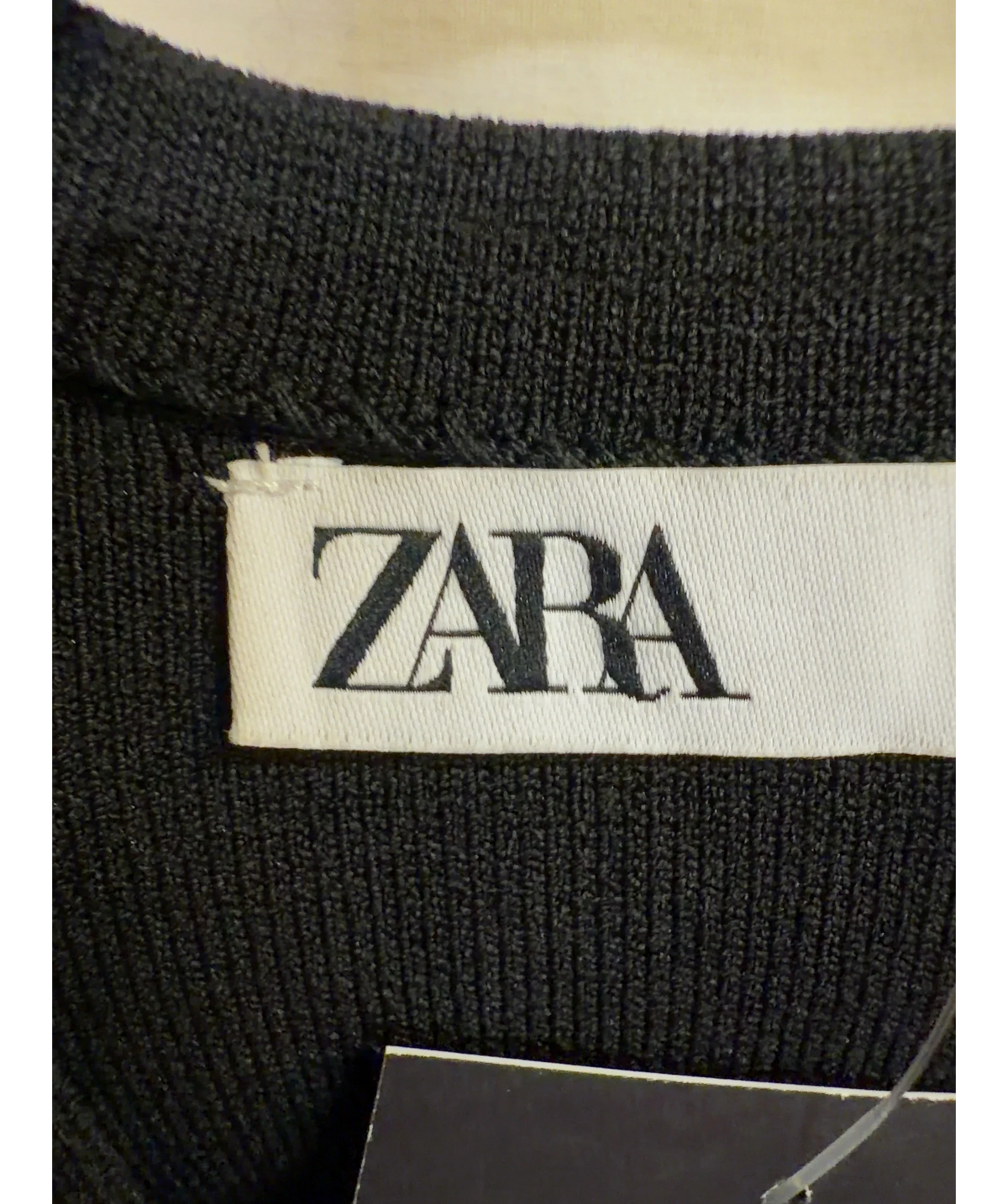 ZARA Black Colour, size UK S — detail
