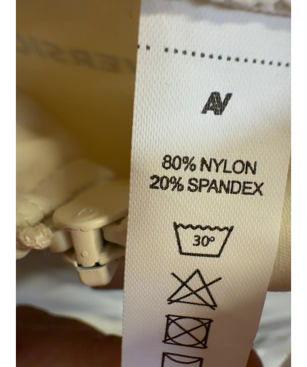 Another Version bone Sculpt Jacket, size UK S — label