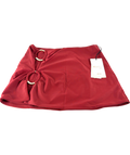 BIKINI BIBLE Red Bohemia Mini Skirt - Nairobi, size UK S — front