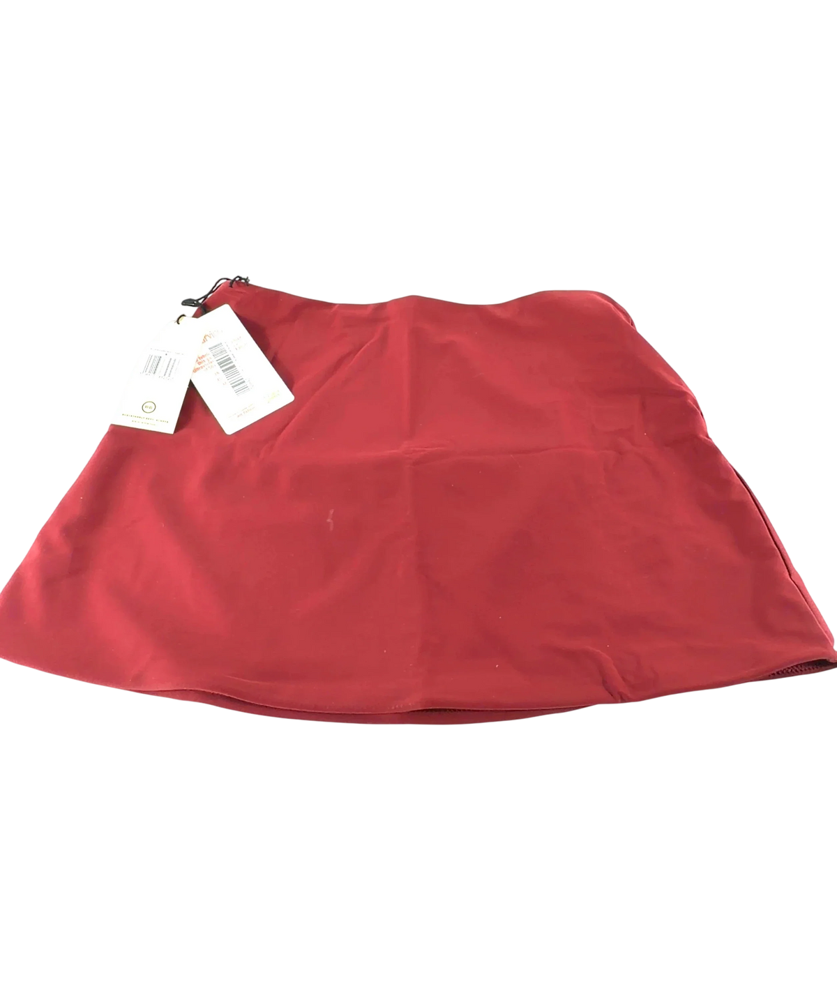 BIKINI BIBLE Red Bohemia Mini Skirt - Nairobi, size UK S — back