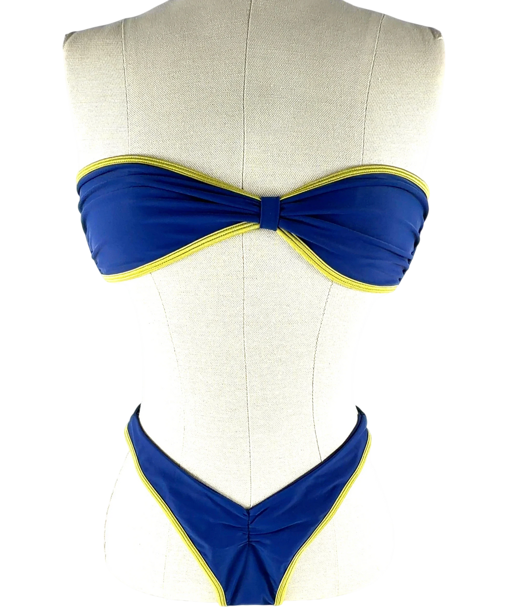 Bikini Bible Blue Colour, size UK S/M — front
