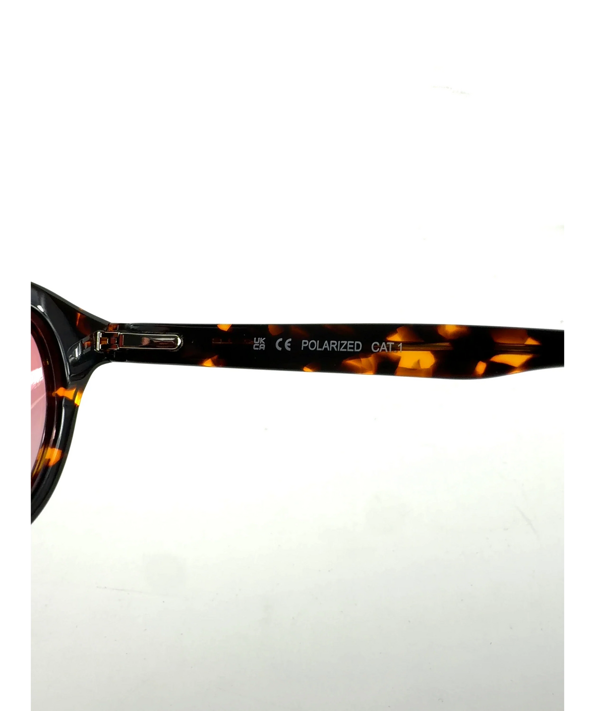 DINELLI tortoiseshell Tint Eastwood | Tortoise Gradient Rose — label