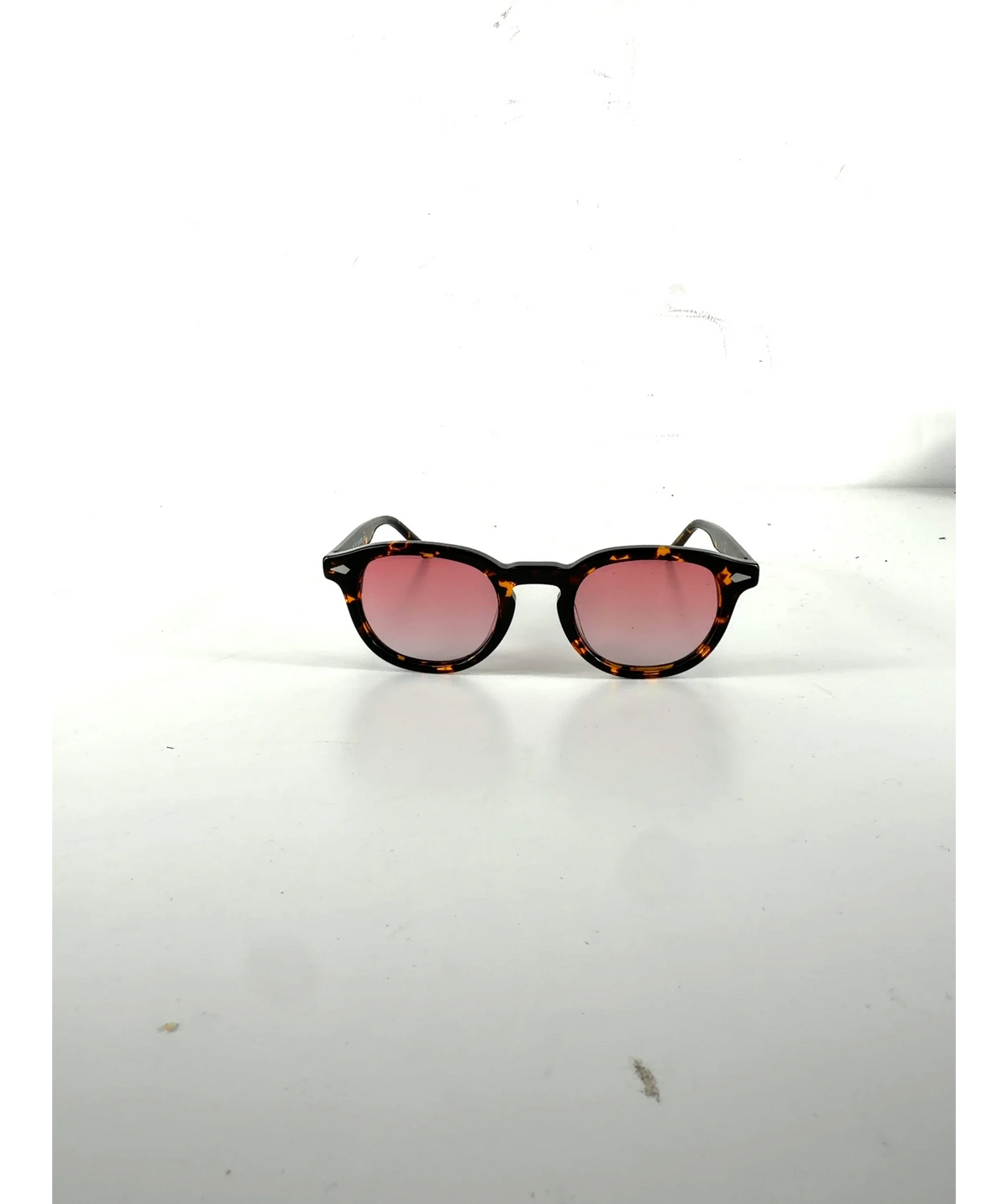 DINELLI tortoiseshell Tint Eastwood | Tortoise Gradient Rose — care label