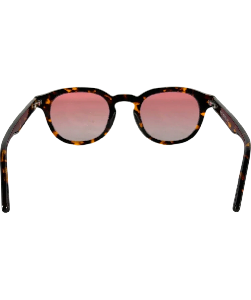 DINELLI tortoiseshell Tint Eastwood | Tortoise Gradient Rose — fabric detail
