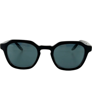 Barton Perreira Tucker geometric D-frame Black Sunglasses