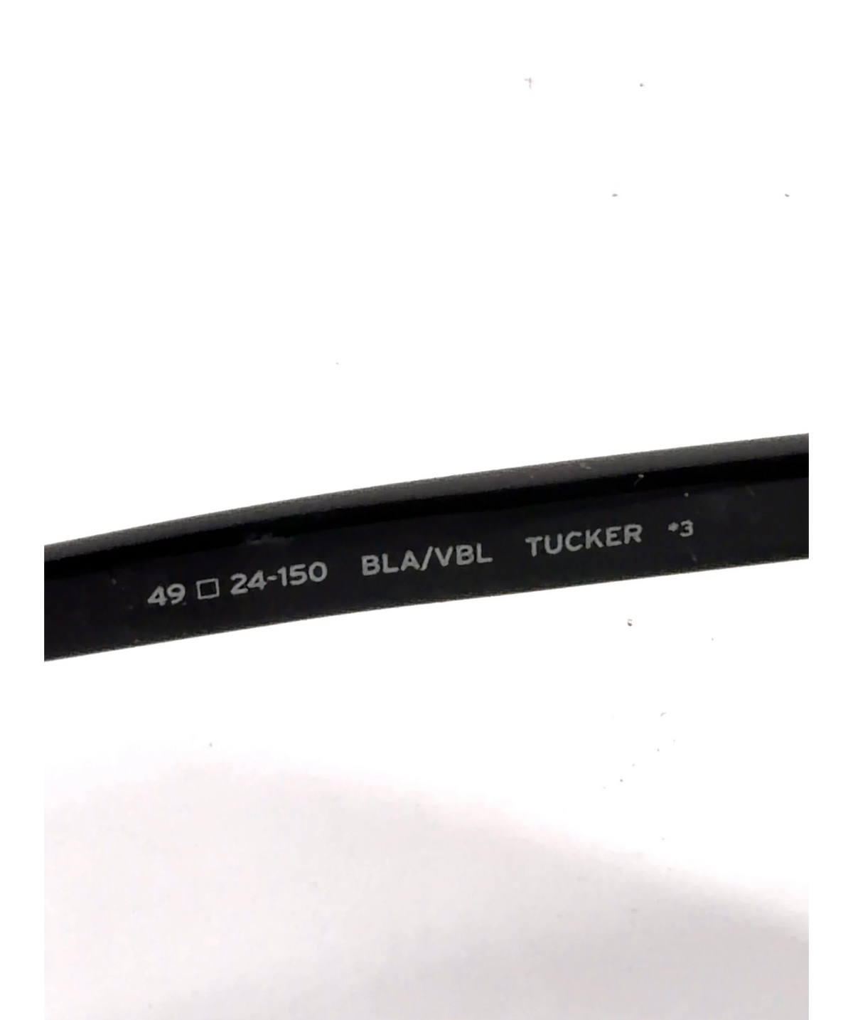 Barton Perreira Black TUCKER — label
