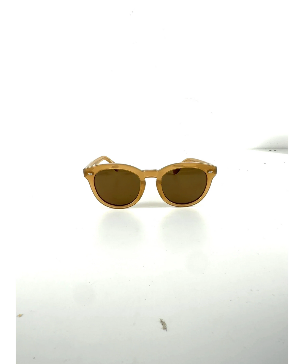 Oliver Peoples Beige Cary Grant Sun — care label