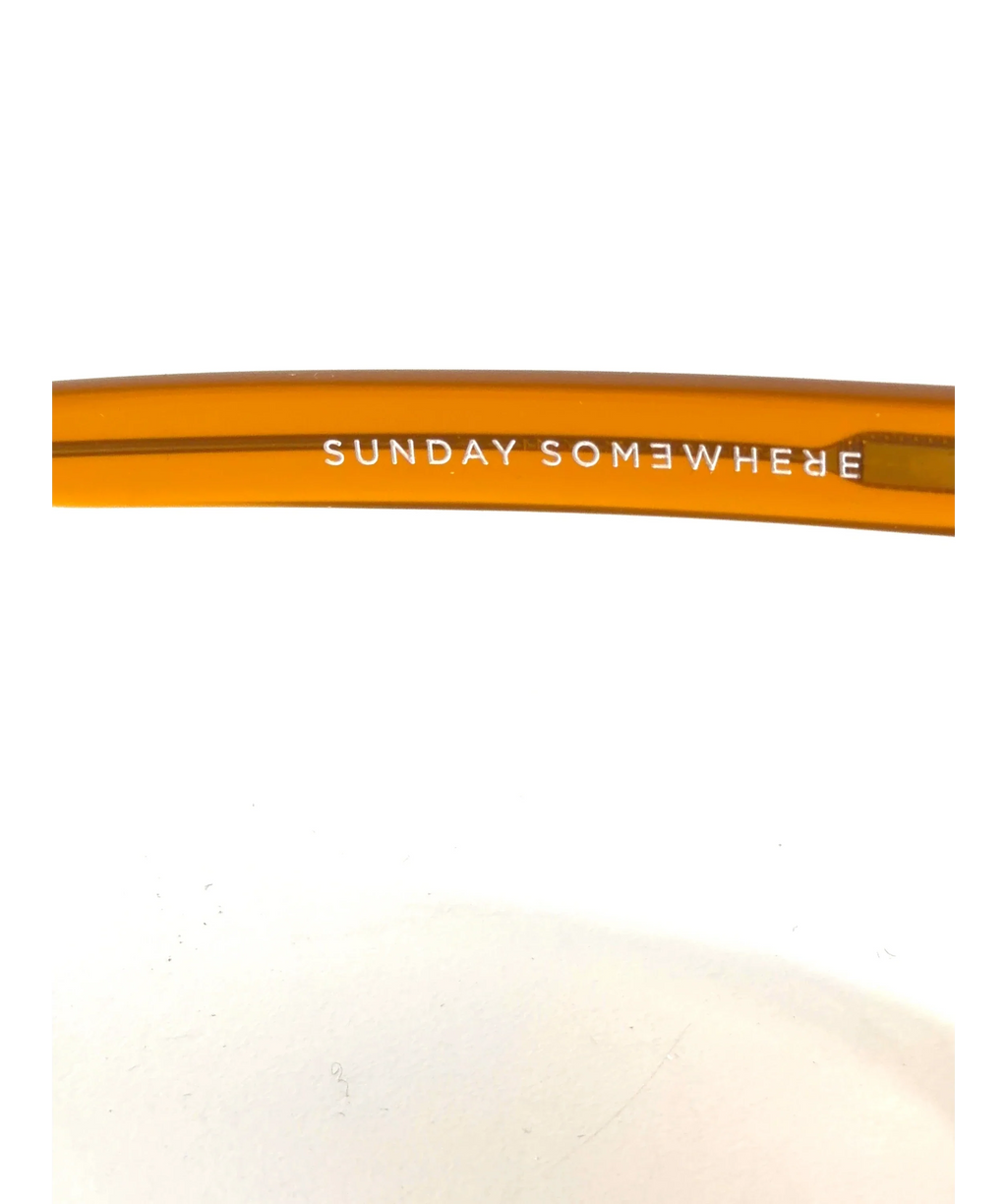 SUNDAY SOMEWHERE Orange Colour — detail
