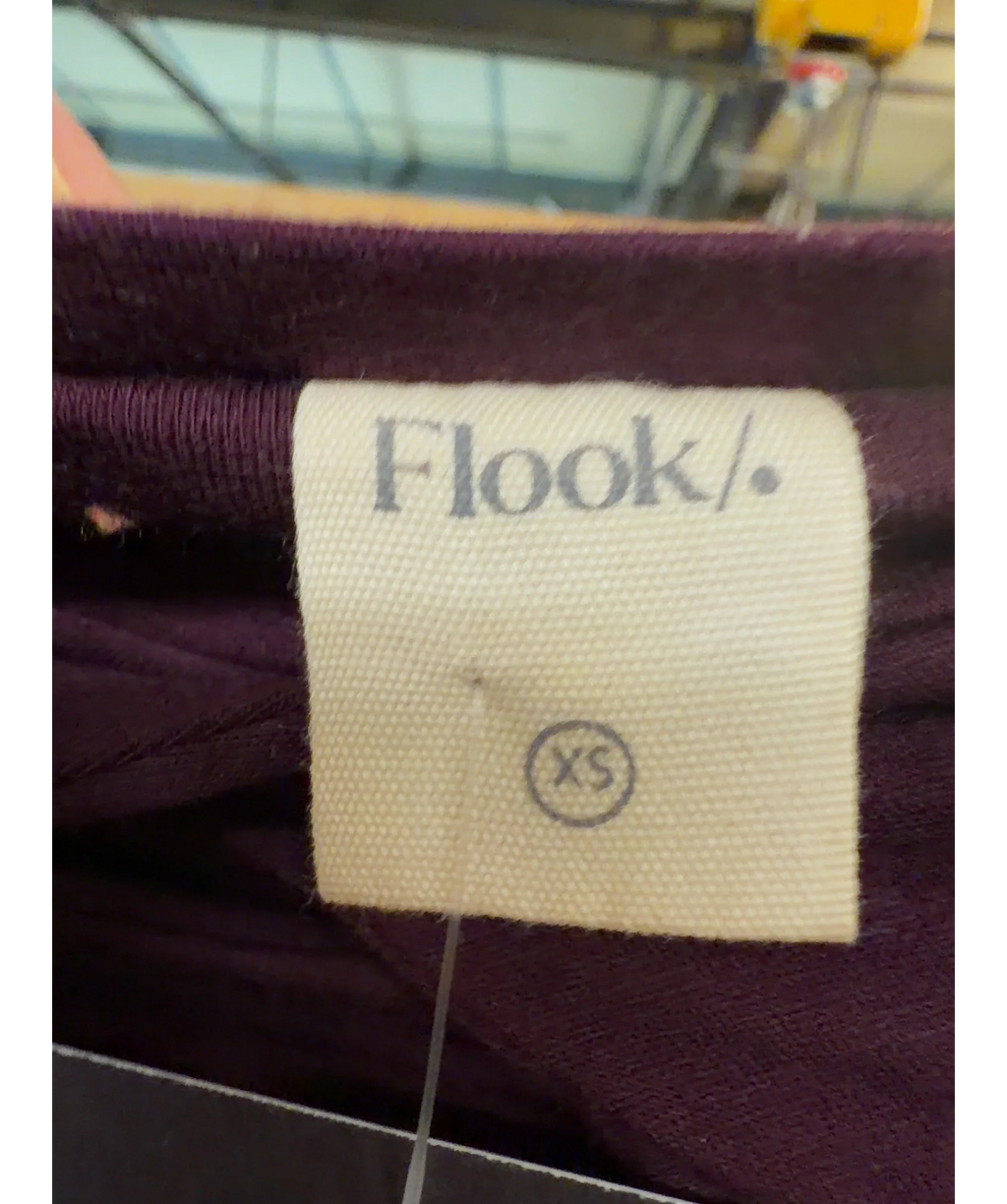 Flook plum Colour, size UK XS — care label