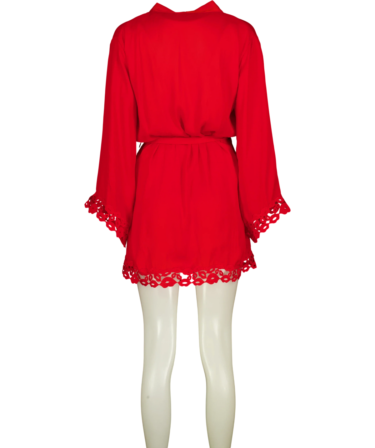 Bluebella Red Marian Kimono, size UK S — back