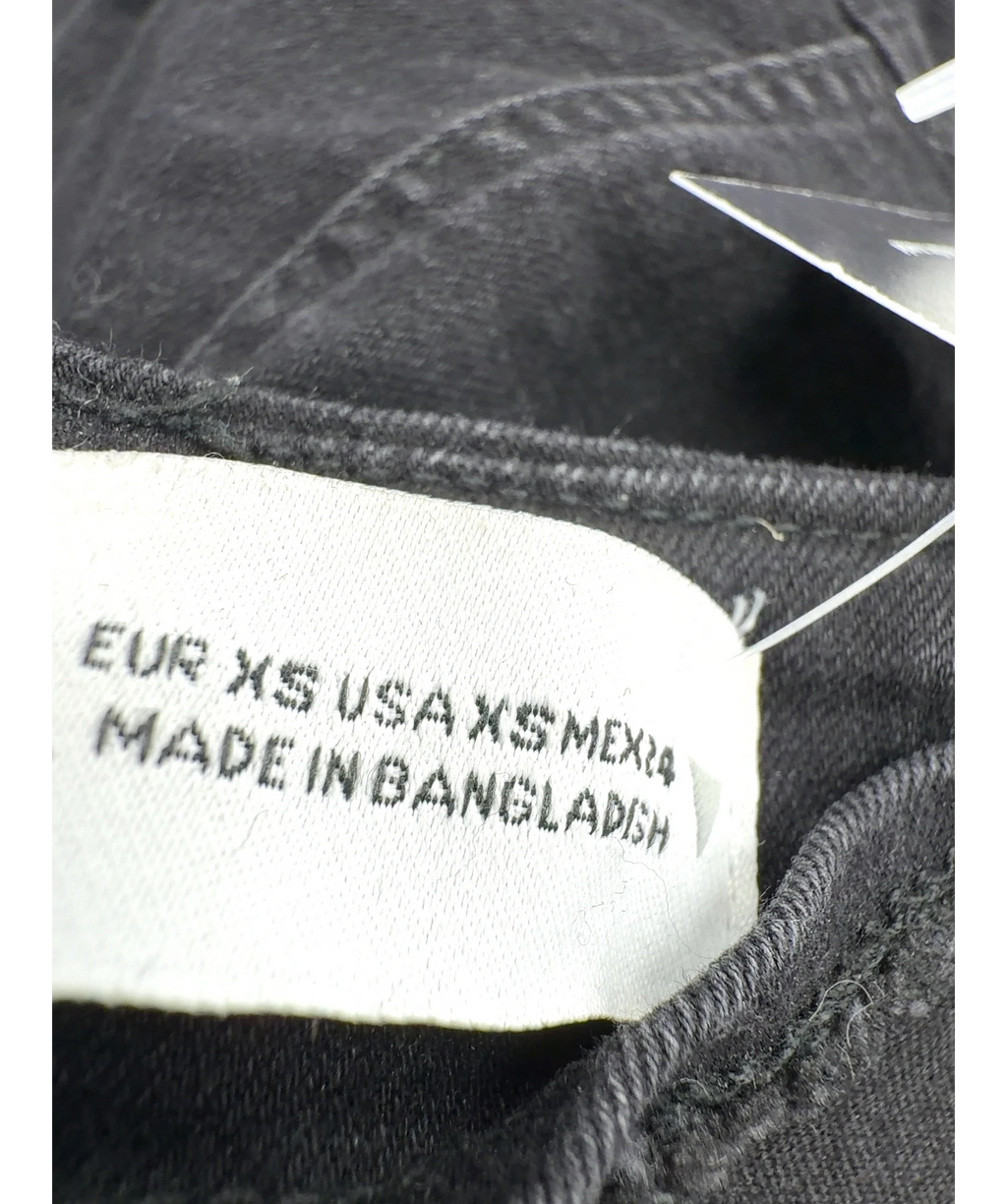 ZARA Black Colour, size UK XS — care label