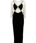 NANA JACQUELINE Black Chiara Dress, size UK M — front