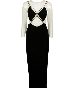 Nana Jacqueline  Black Chiara Dress UK M