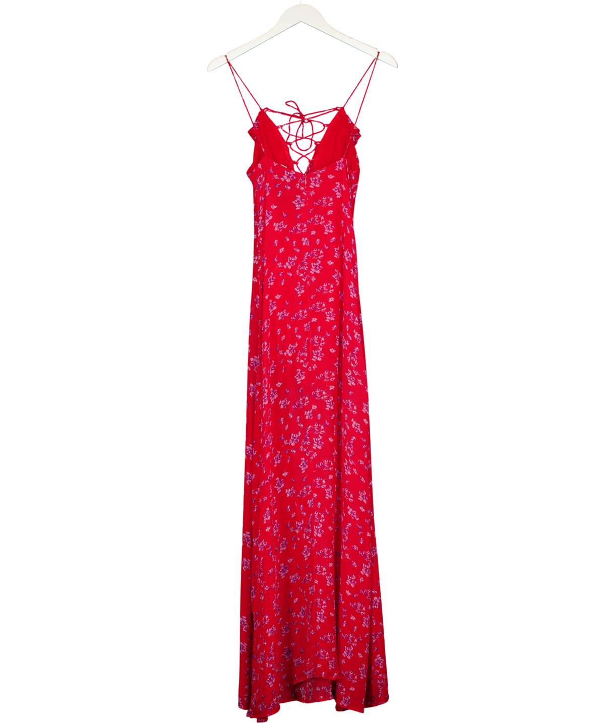 Rat & Boa Red Paloma Dress, size UK XS — back