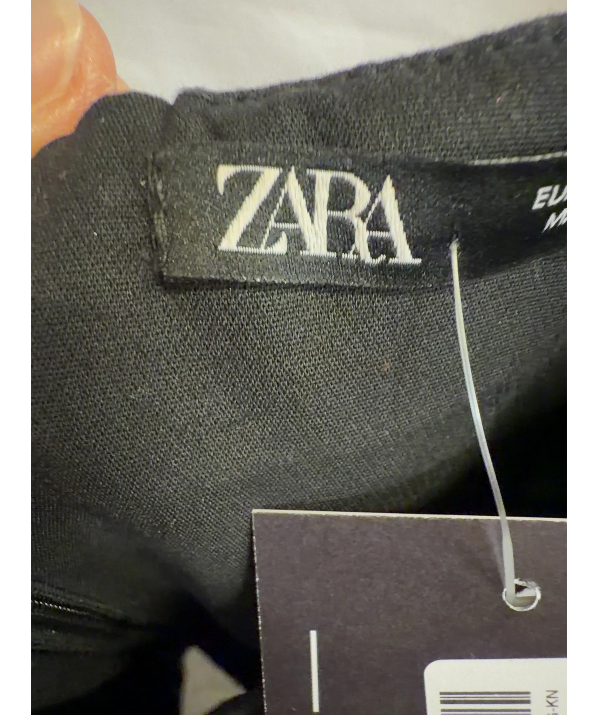 ZARA Black Colour, size UK S — detail