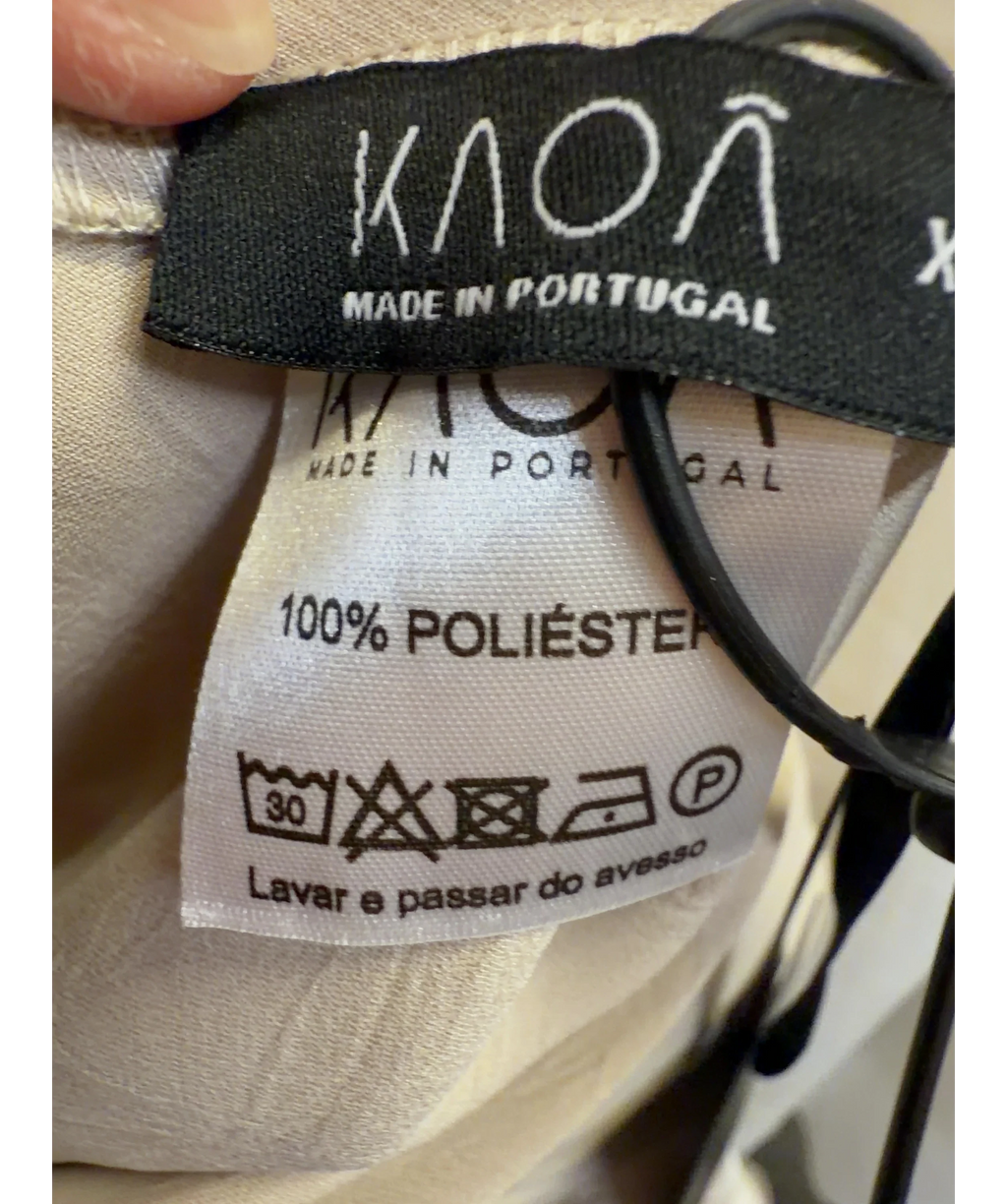 Kaoa champagne Colour, size UK XS — label