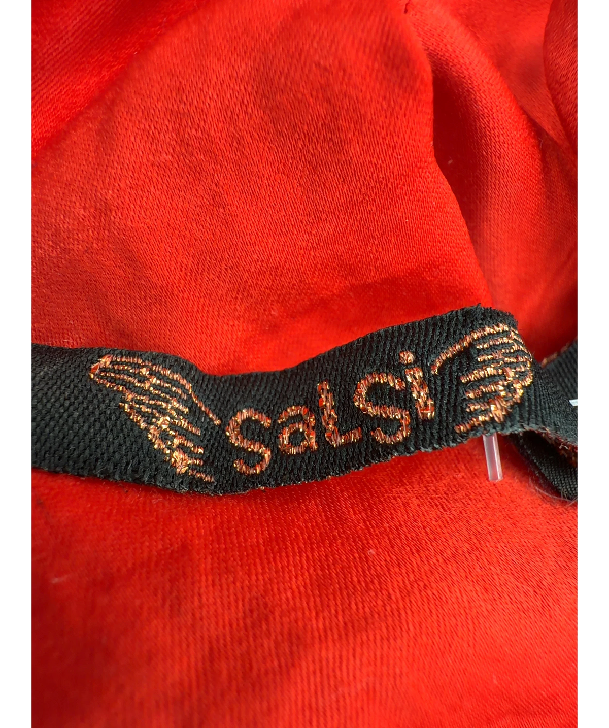 Salsi Red red mini dress, size UK S — detail