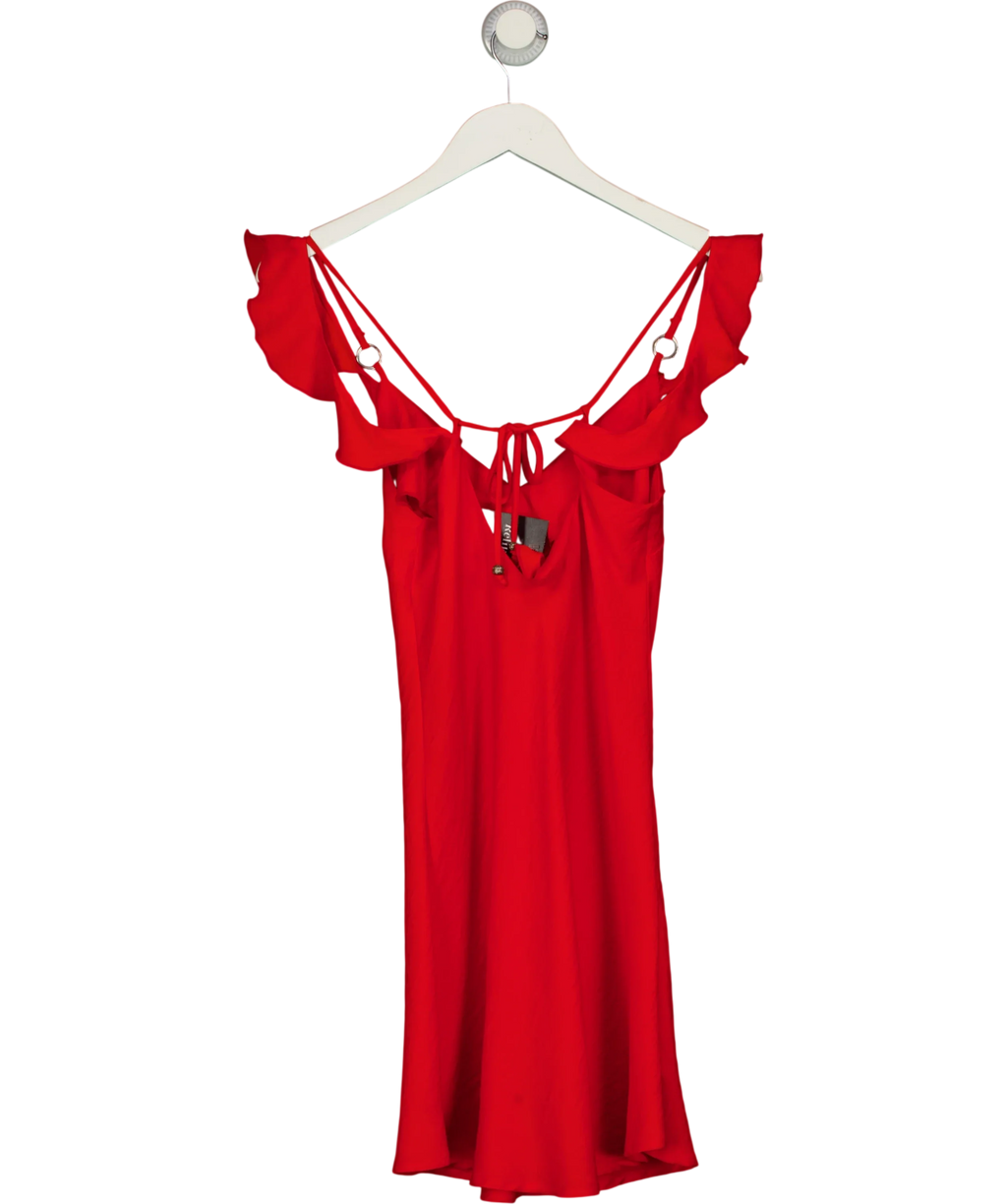 Salsi Red red mini dress, size UK S — back