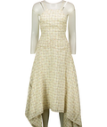 Christy Dawn Cream The Dessa Dress, size UK S — front