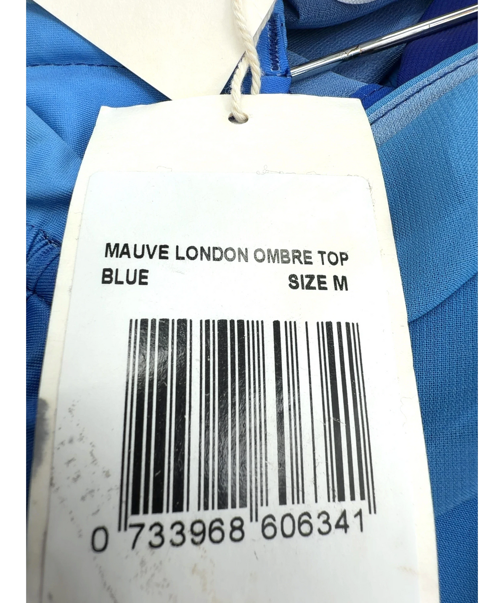 Mauve London Blue Colour, size UK M — care label