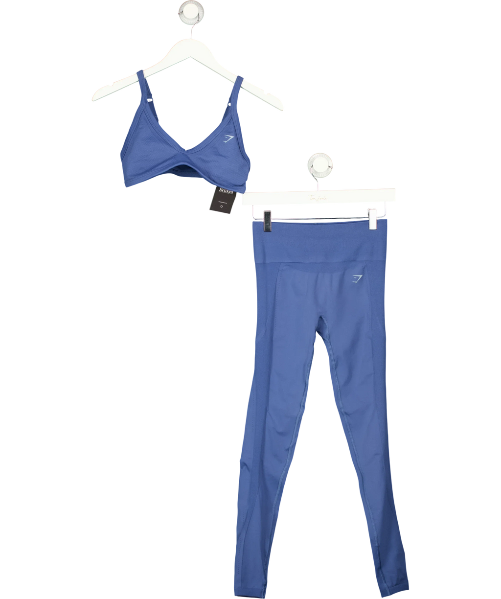 GYMSHARK Blue Colour, size UK S — front