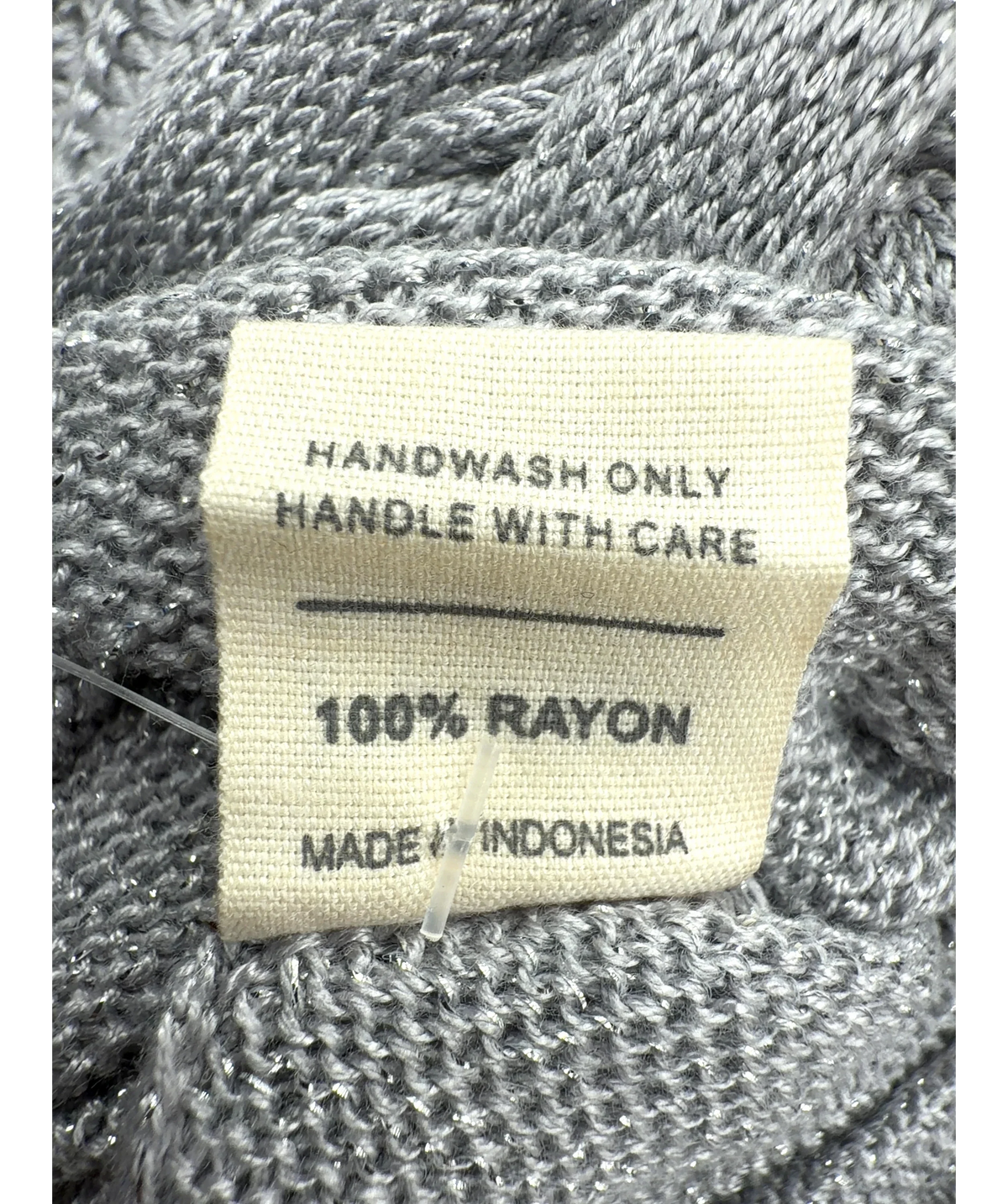Flook The Label silver Colour, size UK S — label