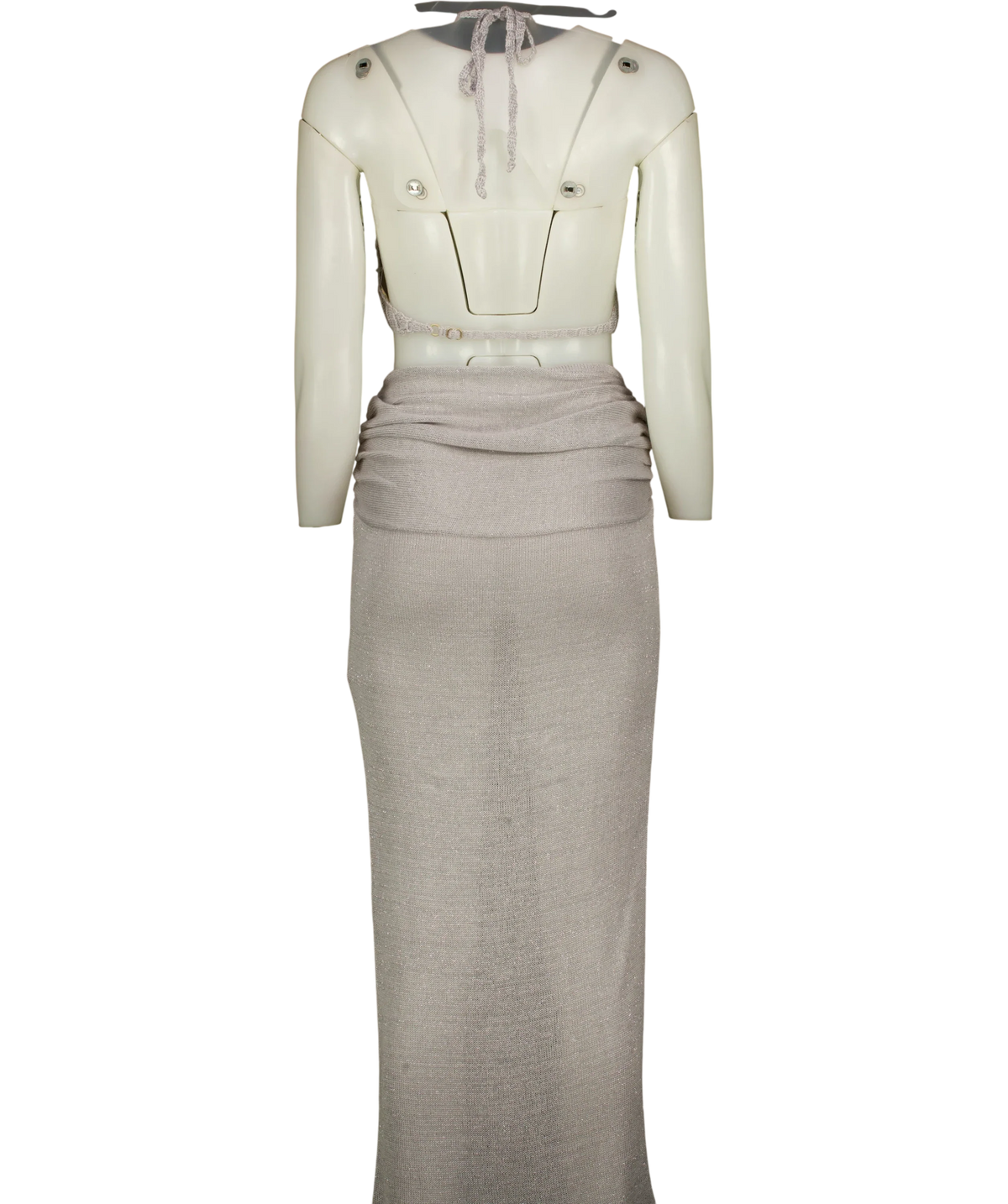 Flook The Label silver Colour, size UK S — back