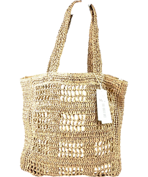 Marks and Spencer Open-Weave Straw Tote Bag