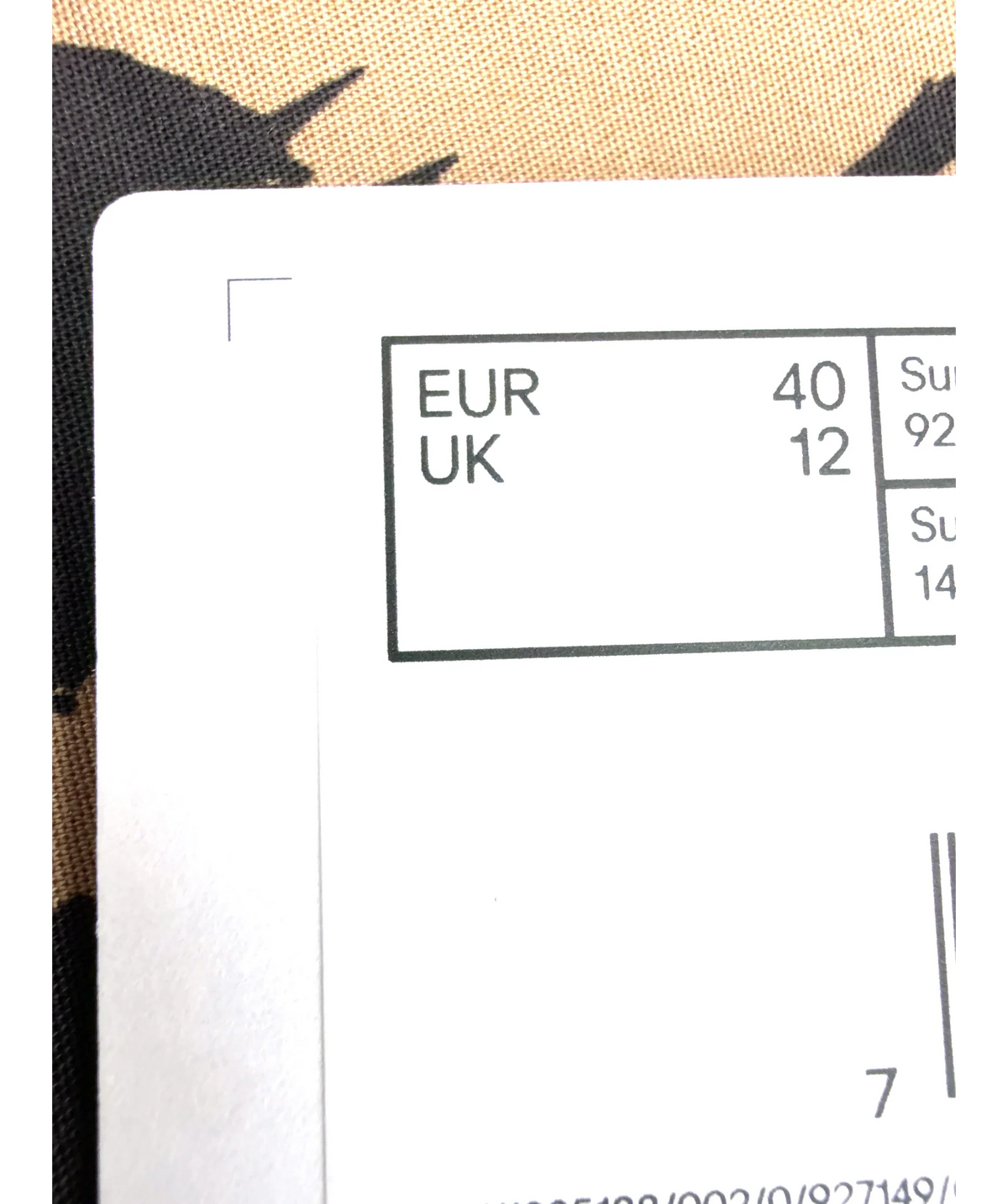 & OTHER STORIES Beige Colour, size UK 12 — care label