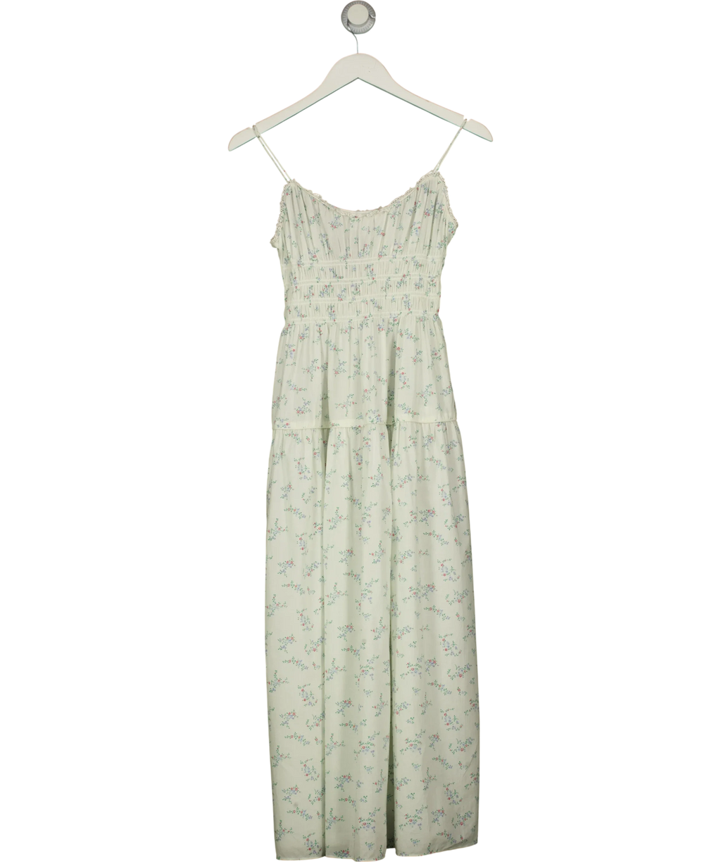 DOEN White Brigide Dress, size UK S — front