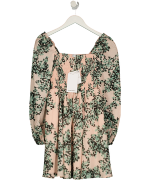 & Other Stories Pink Smocked Dress UK 6