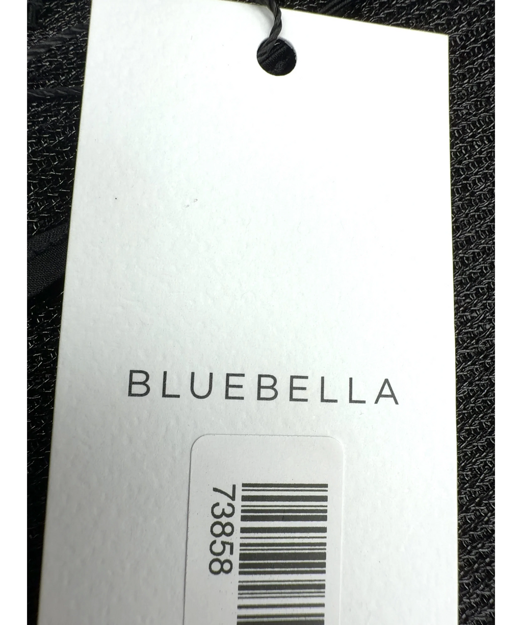 Bluebella Black Marlowe Long Chemise Black Metallic, size UK 8 — detail