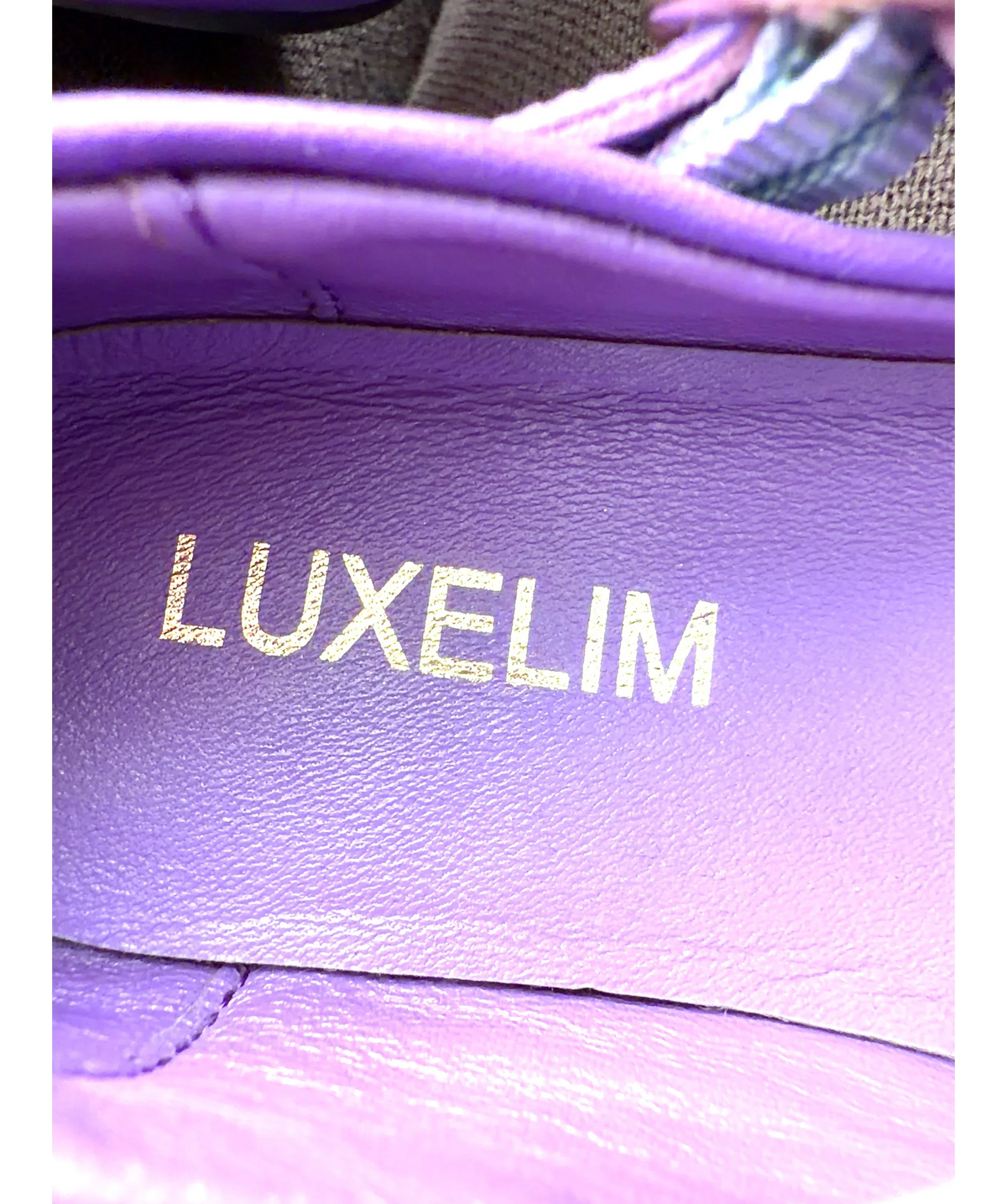 Luxelim Purple Colour, size UK 11.5 EU 30 👼 — detail