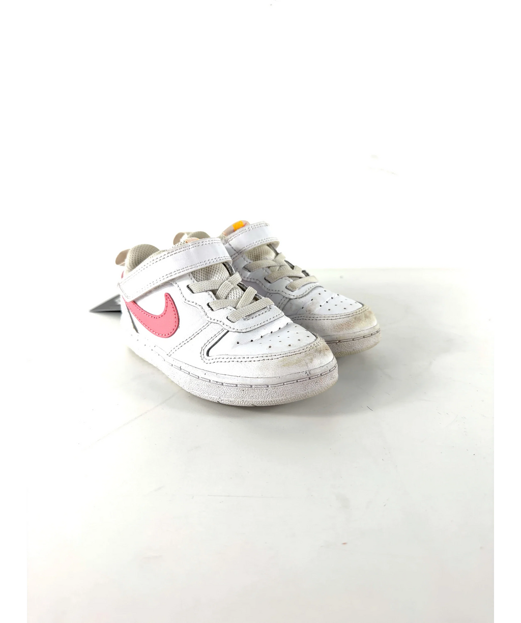 Nike White Court Borough Low 2 (TDV), size UK 8.5 EU 26 👼 — label