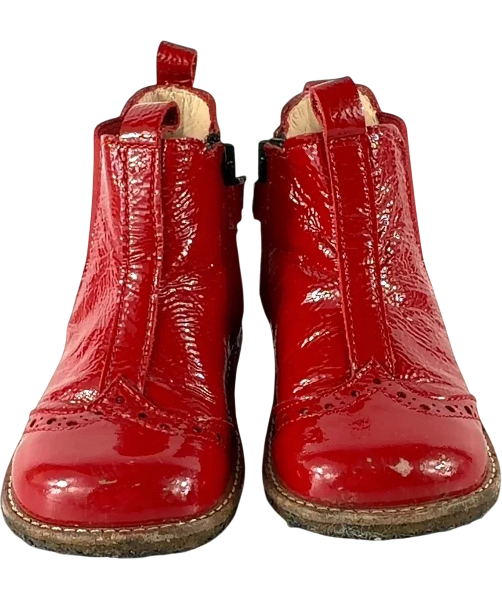 Angulus Red Colour, size UK 5.5 EU 22 👼 — back